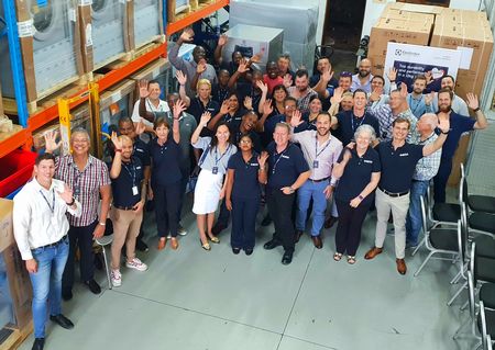 Electrolux's New Product Launch in South Africa
