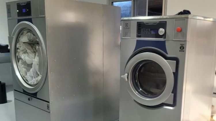 Recent Installation: Industrial Washer & Dryer